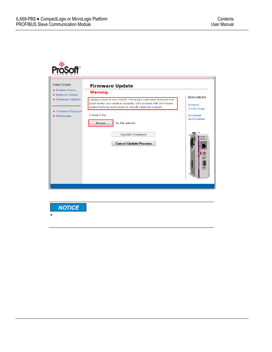 ProSoft Technology ILX69-PBS User Manual | Page 77 / 102