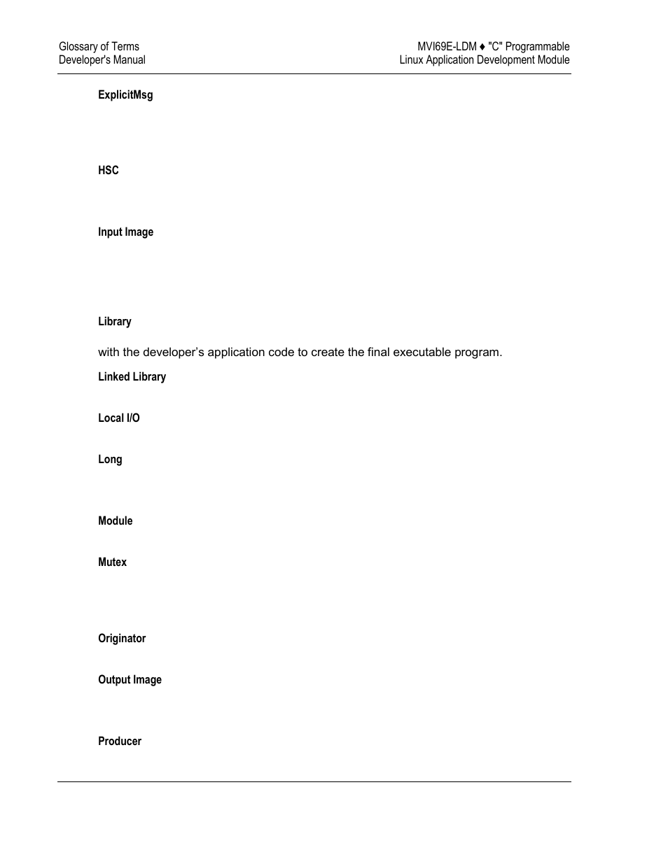 ProSoft Technology MVI69E-LDM User Manual | Page 126 / 130