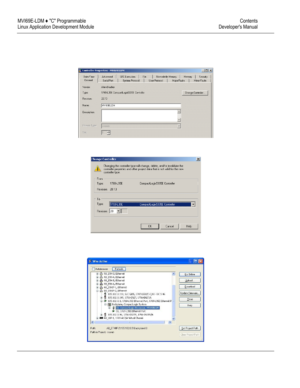 ProSoft Technology MVI69E-LDM User Manual | Page 45 / 130