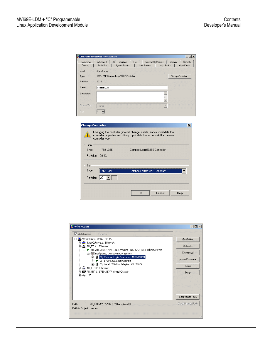 ProSoft Technology MVI69E-LDM User Manual | Page 63 / 130