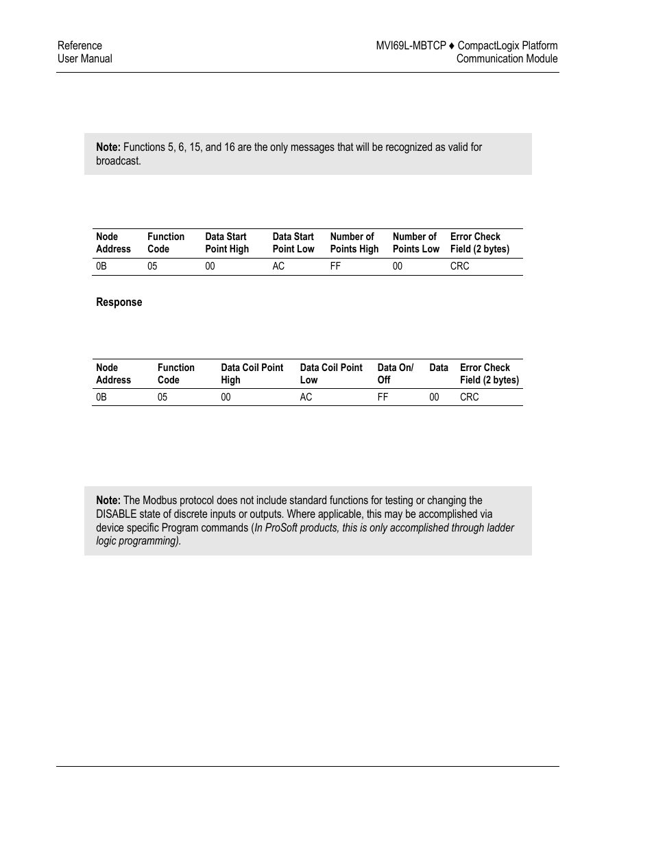 ProSoft Technology MVI69L-MBTCP User Manual | Page 114 / 152