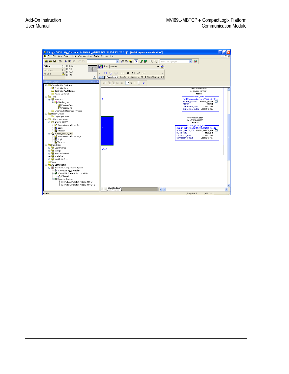 ProSoft Technology MVI69L-MBTCP User Manual | Page 44 / 152