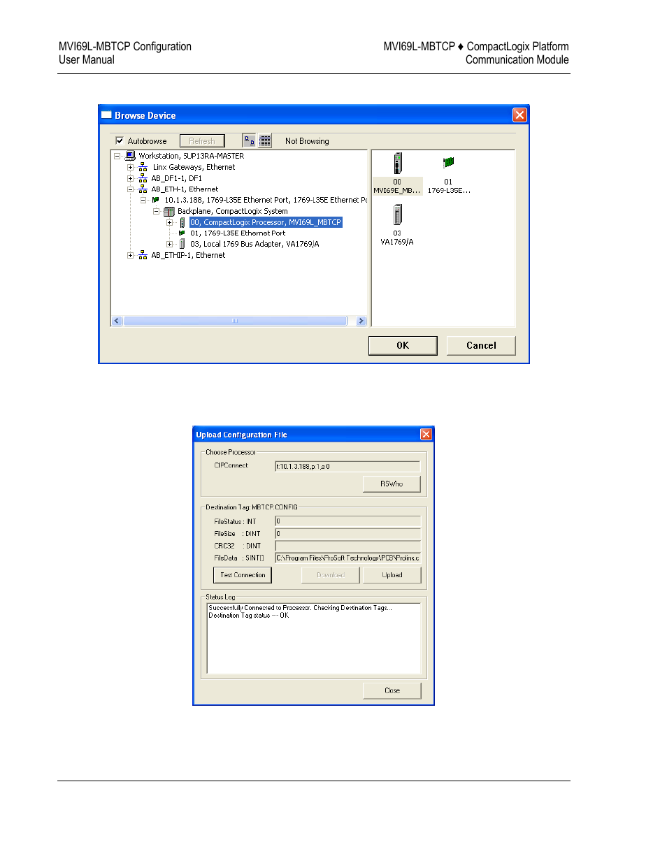 ProSoft Technology MVI69L-MBTCP User Manual | Page 64 / 152