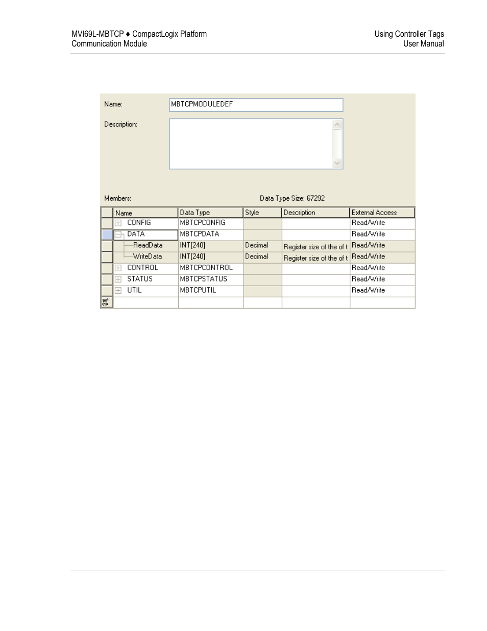 ProSoft Technology MVI69L-MBTCP User Manual | Page 79 / 152