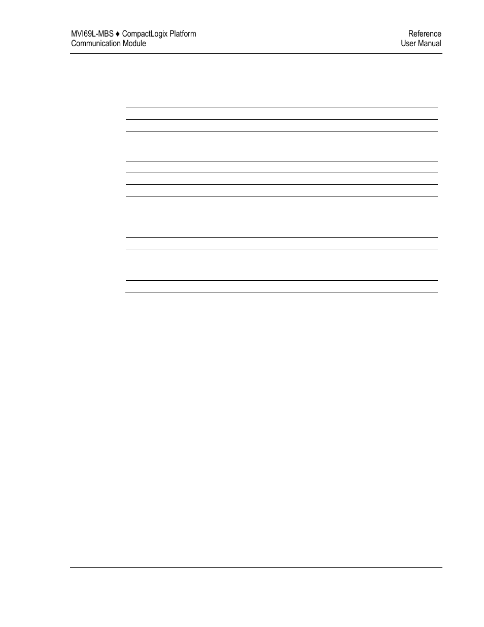 Hardware specifications | ProSoft Technology MVI69L-MBS User Manual | Page 105 / 154