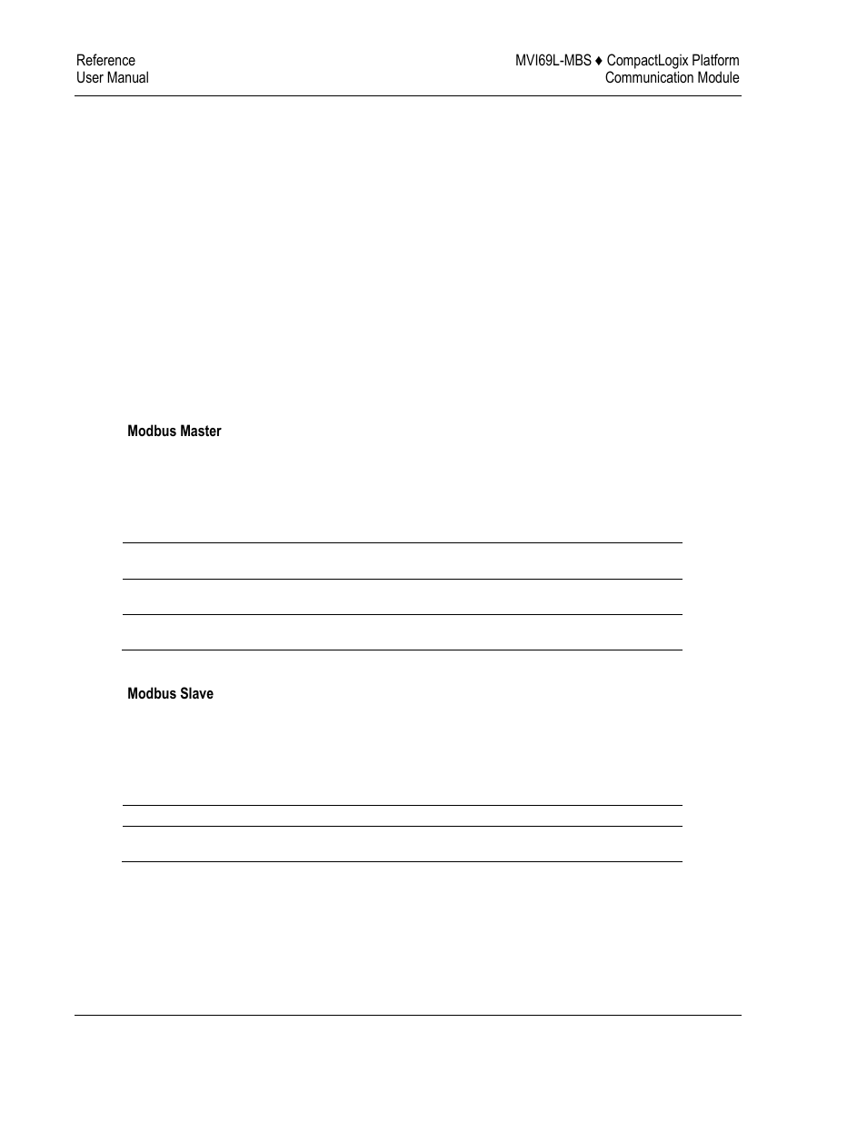 About the modbus protocol | ProSoft Technology MVI69L-MBS User Manual | Page 106 / 154