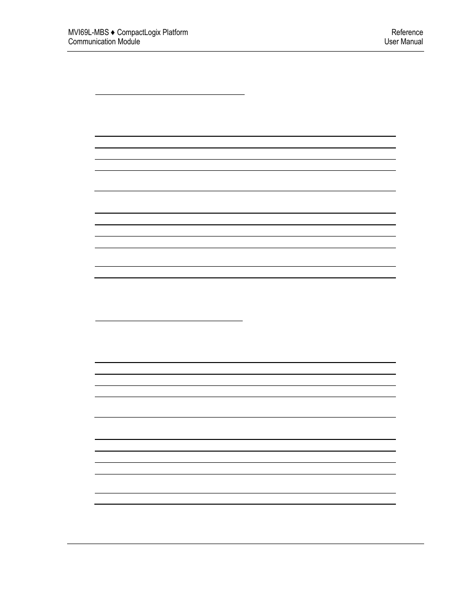 Slave polling disable blocks, Slave polling enable blocks | ProSoft Technology MVI69L-MBS User Manual | Page 125 / 154