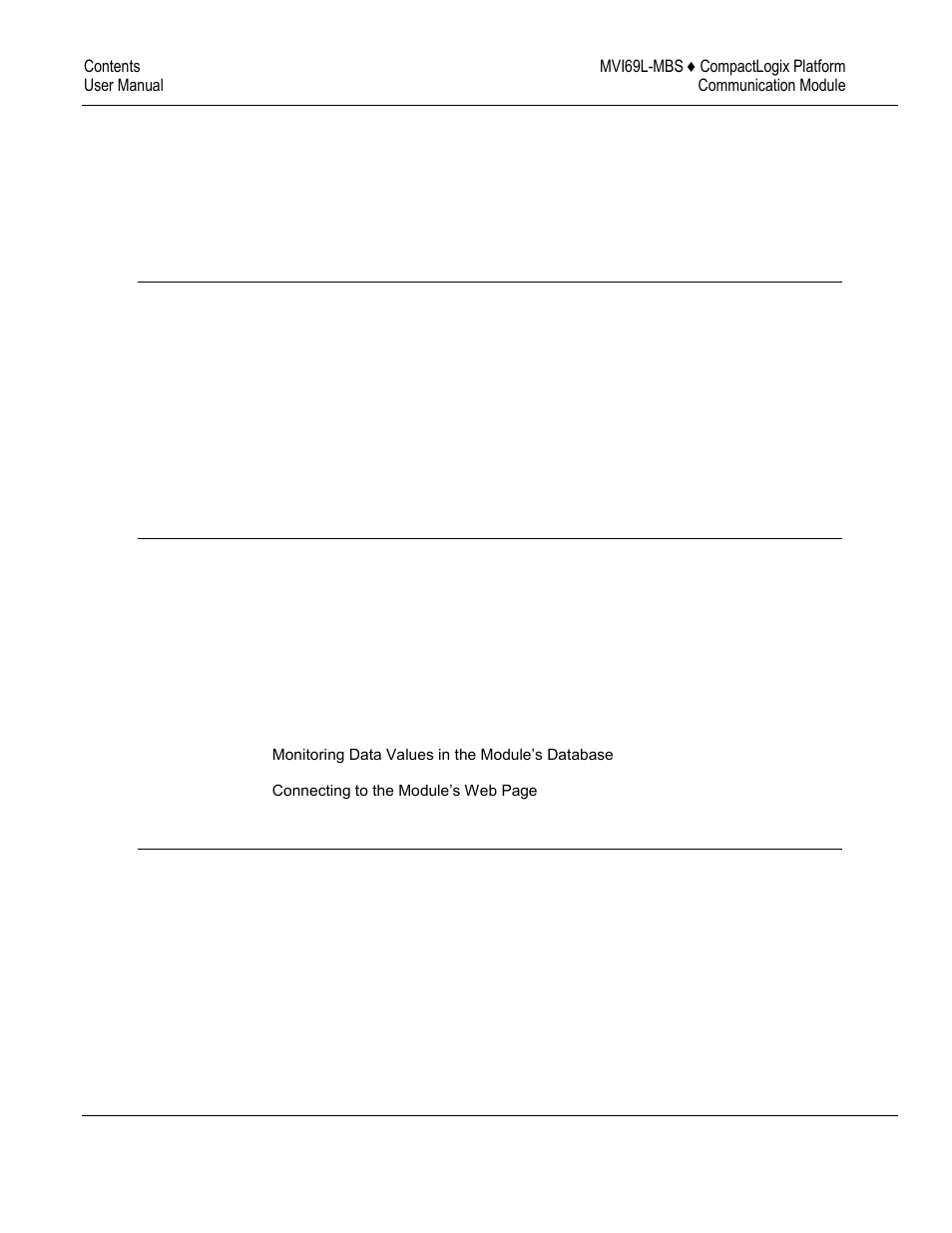 ProSoft Technology MVI69L-MBS User Manual | Page 6 / 154