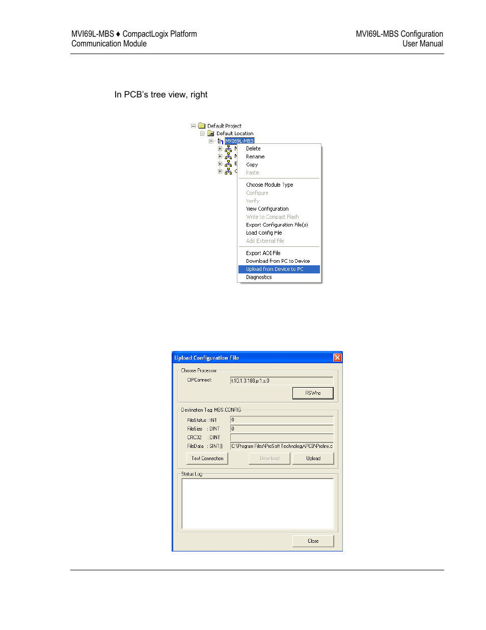 ProSoft Technology MVI69L-MBS User Manual | Page 63 / 154