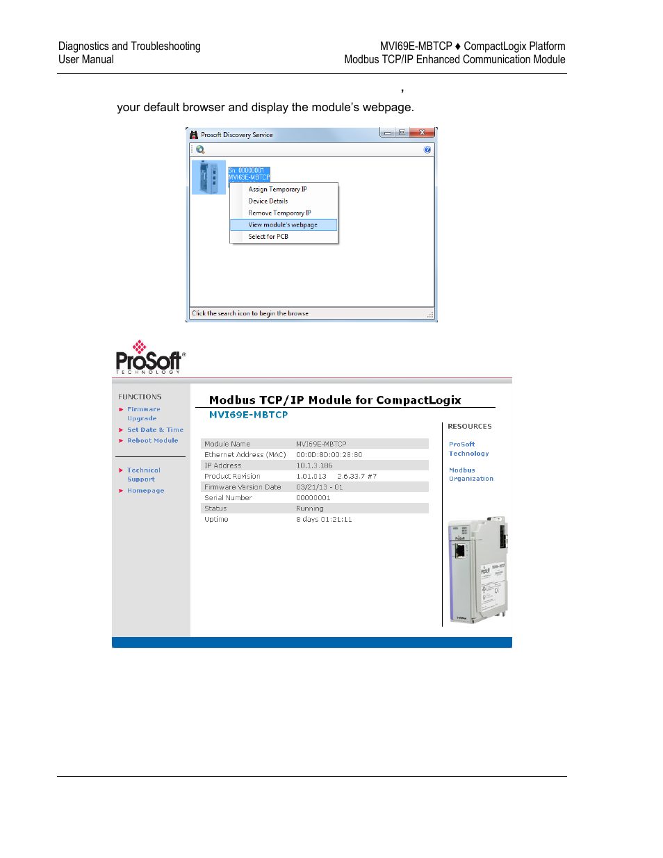 ProSoft Technology MVI69E-MBTCP User Manual | Page 106 / 150