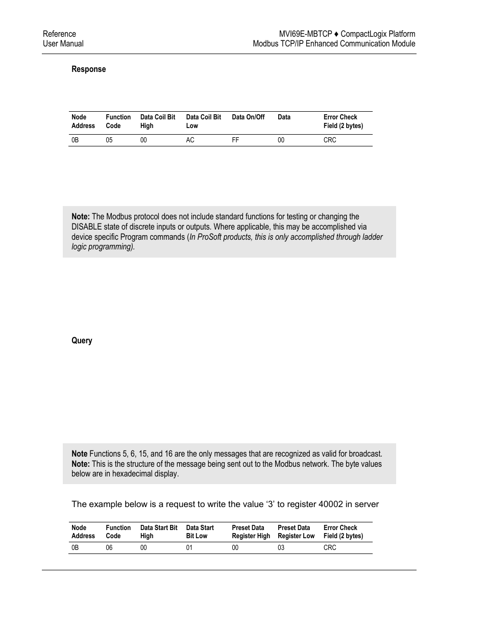 ProSoft Technology MVI69E-MBTCP User Manual | Page 116 / 150