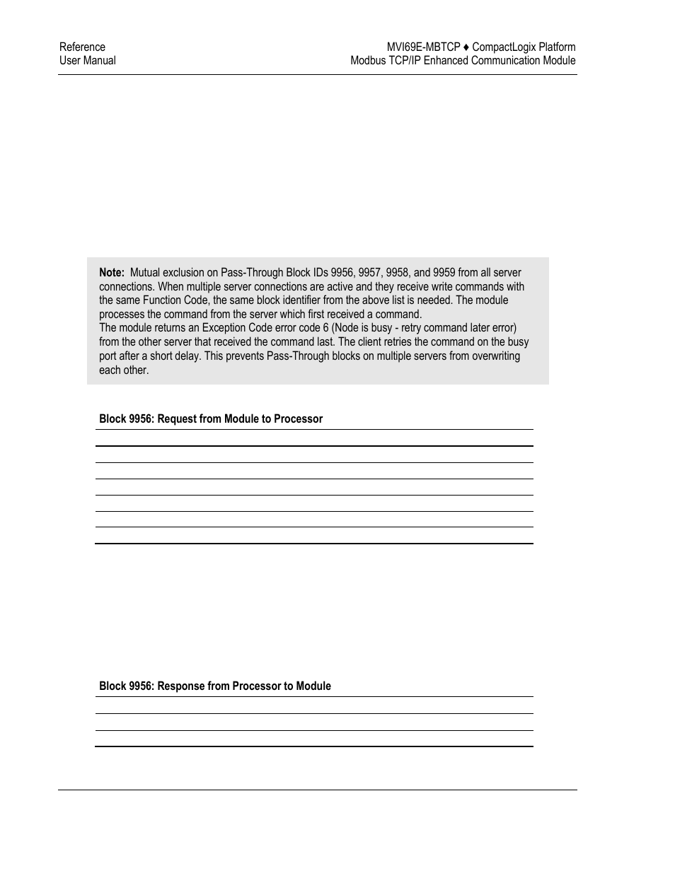 ProSoft Technology MVI69E-MBTCP User Manual | Page 138 / 150