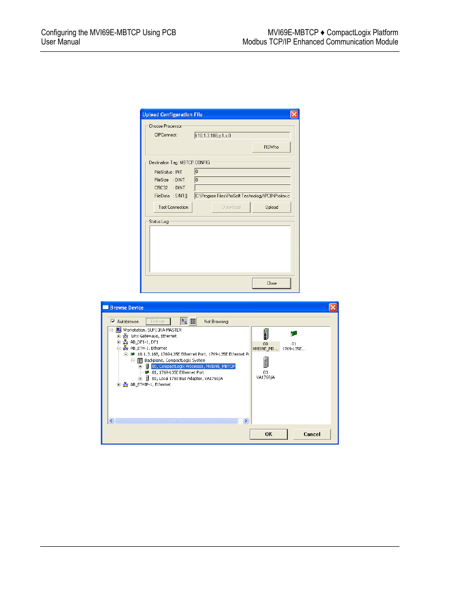 ProSoft Technology MVI69E-MBTCP User Manual | Page 60 / 150