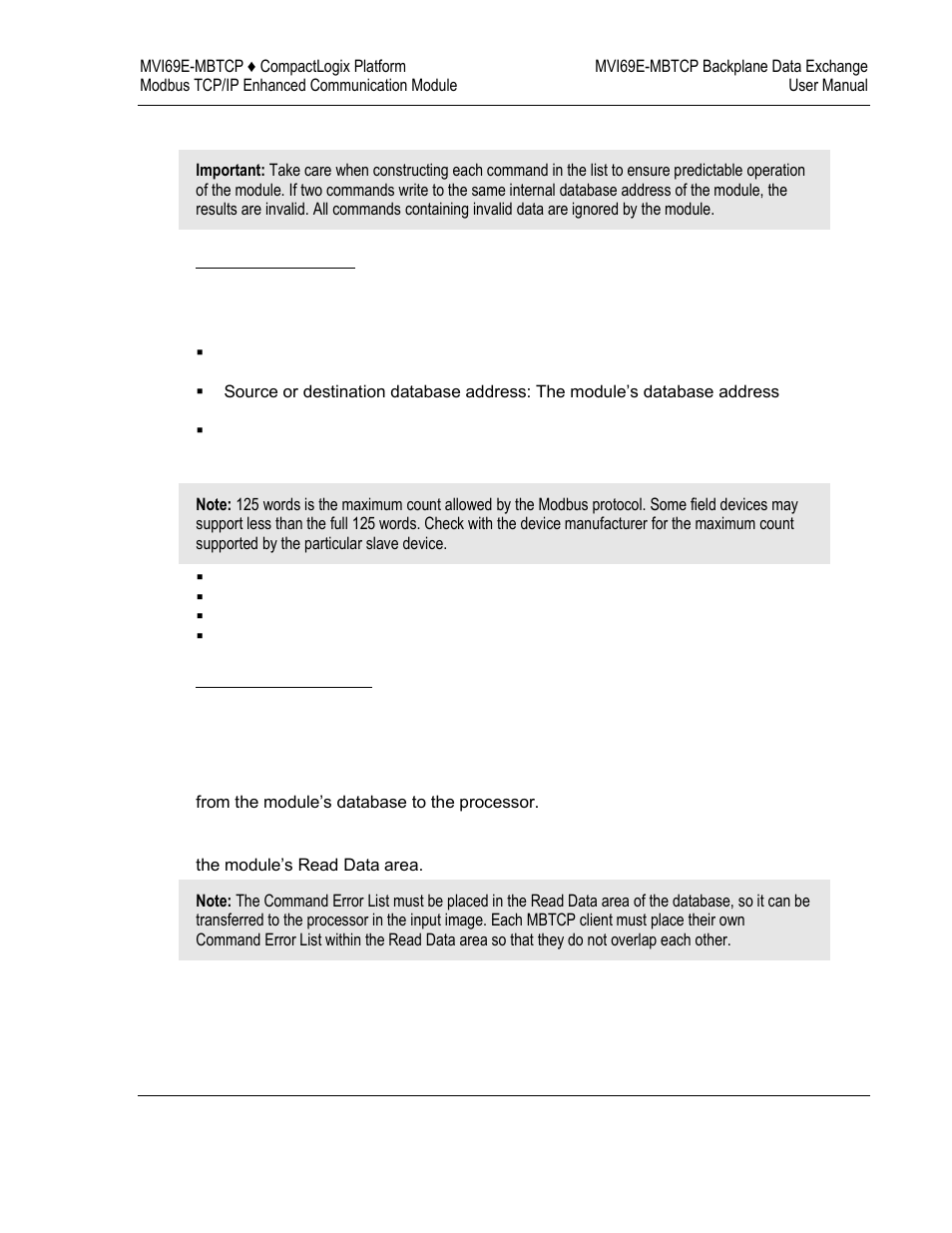 ProSoft Technology MVI69E-MBTCP User Manual | Page 73 / 150