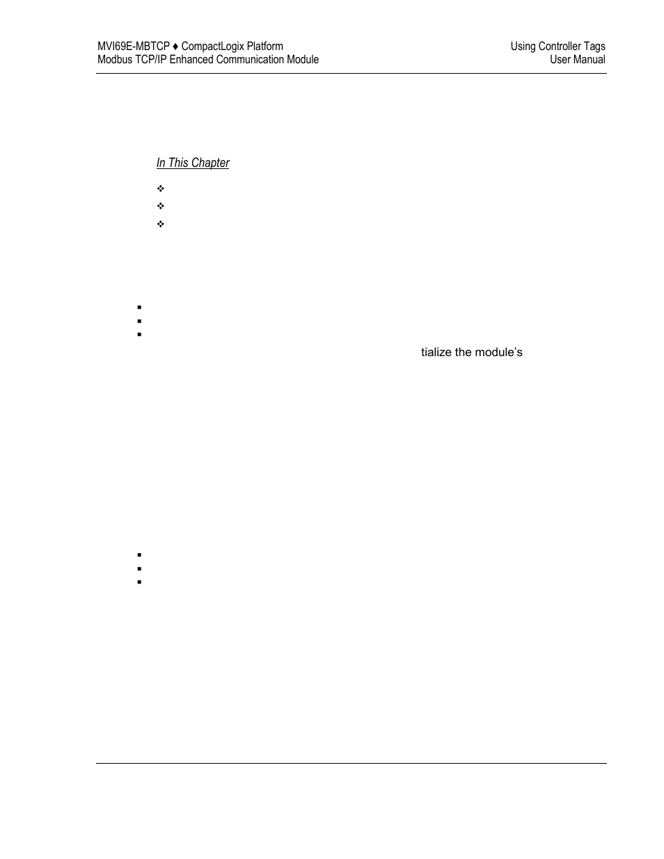 5using controller tags | ProSoft Technology MVI69E-MBTCP User Manual | Page 75 / 150