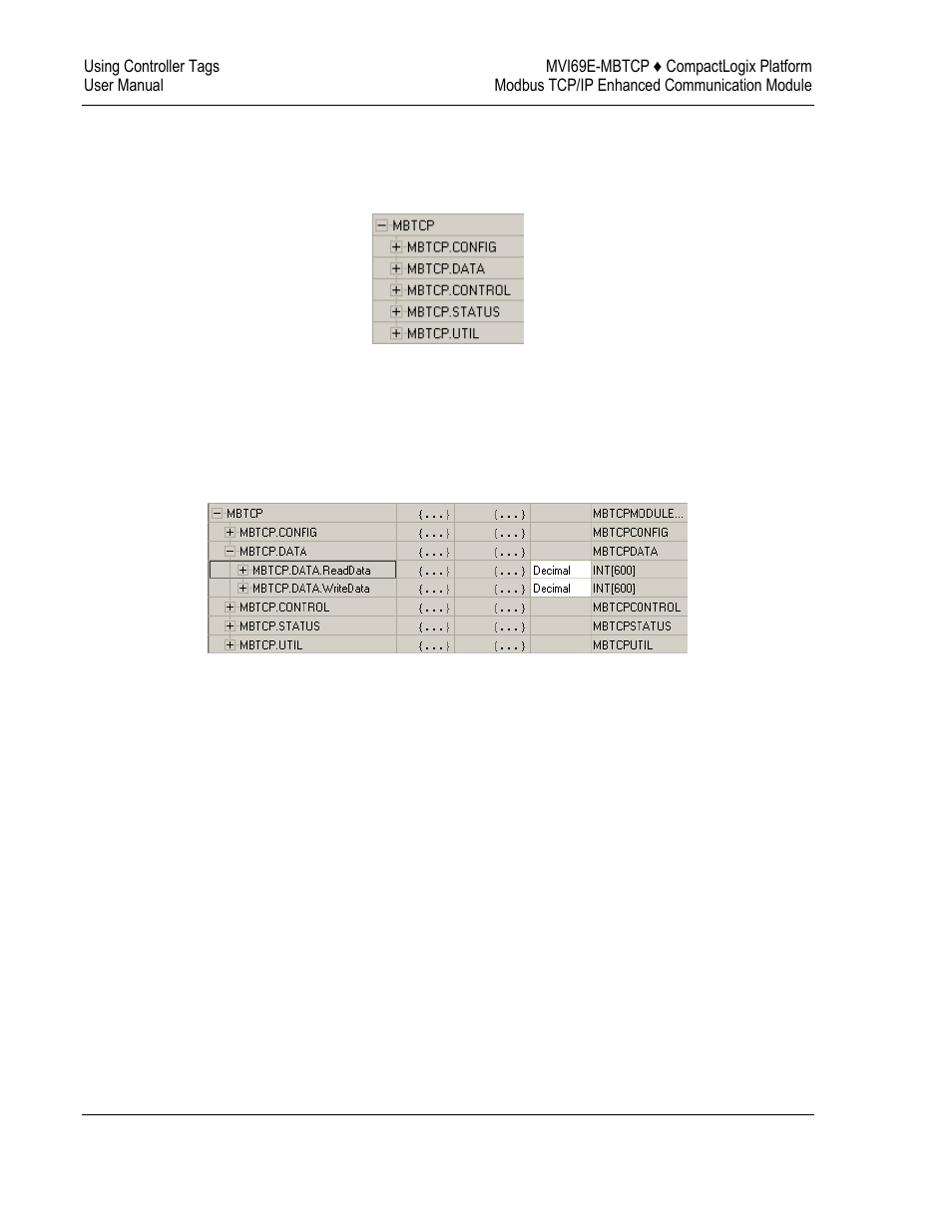 User-defined data types (udts) | ProSoft Technology MVI69E-MBTCP User Manual | Page 76 / 150