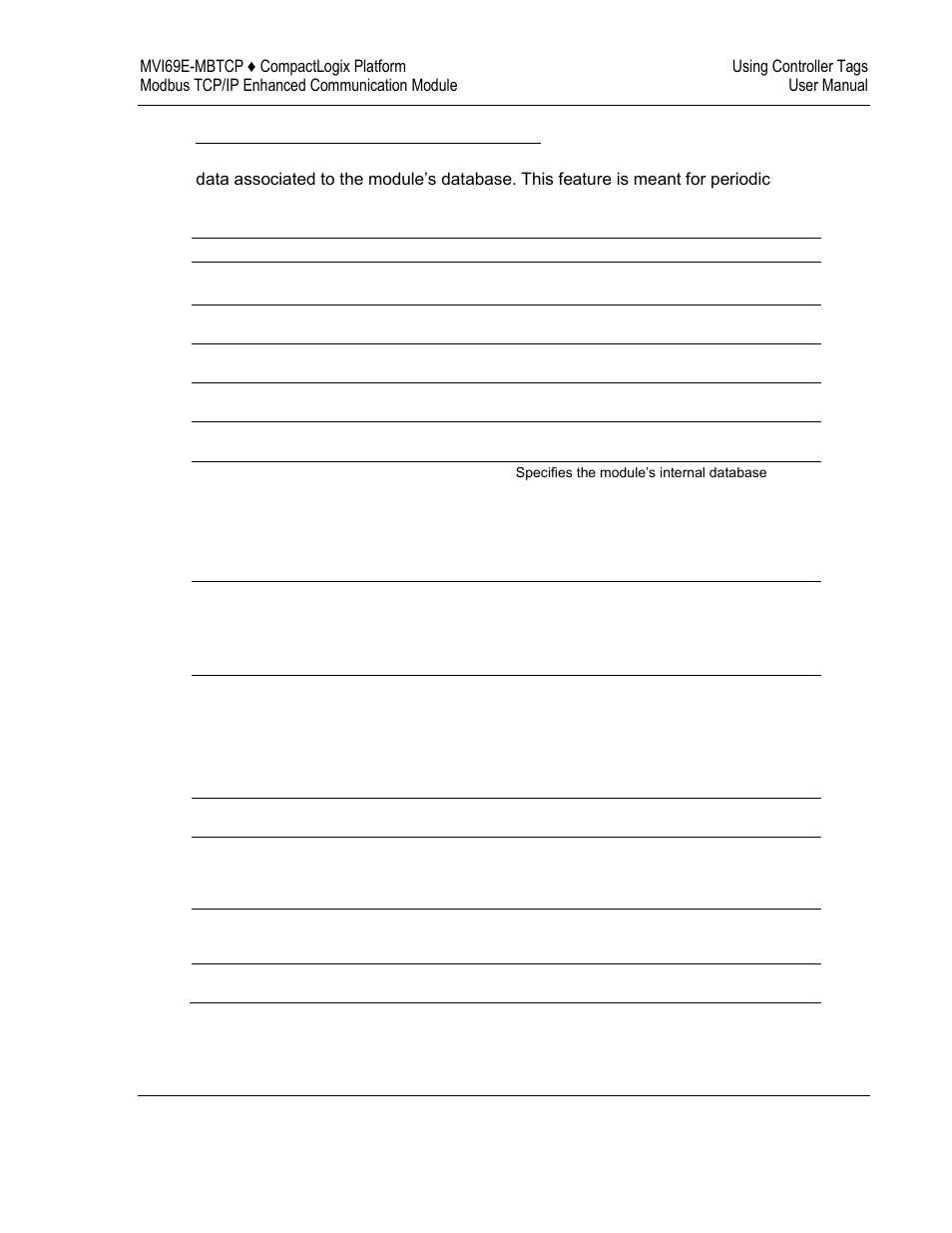 ProSoft Technology MVI69E-MBTCP User Manual | Page 81 / 150