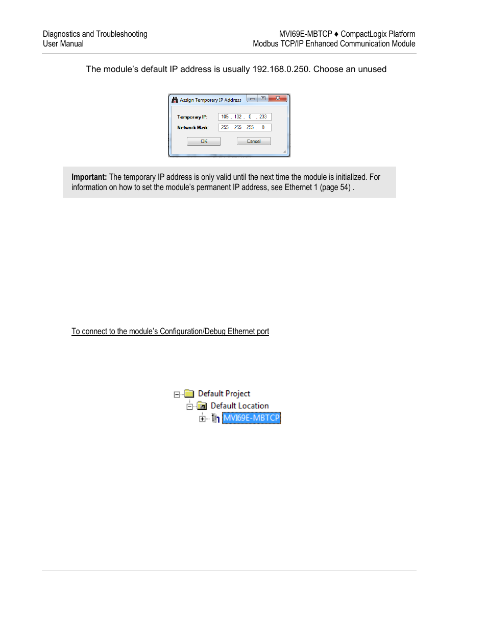 ProSoft Technology MVI69E-MBTCP User Manual | Page 98 / 150