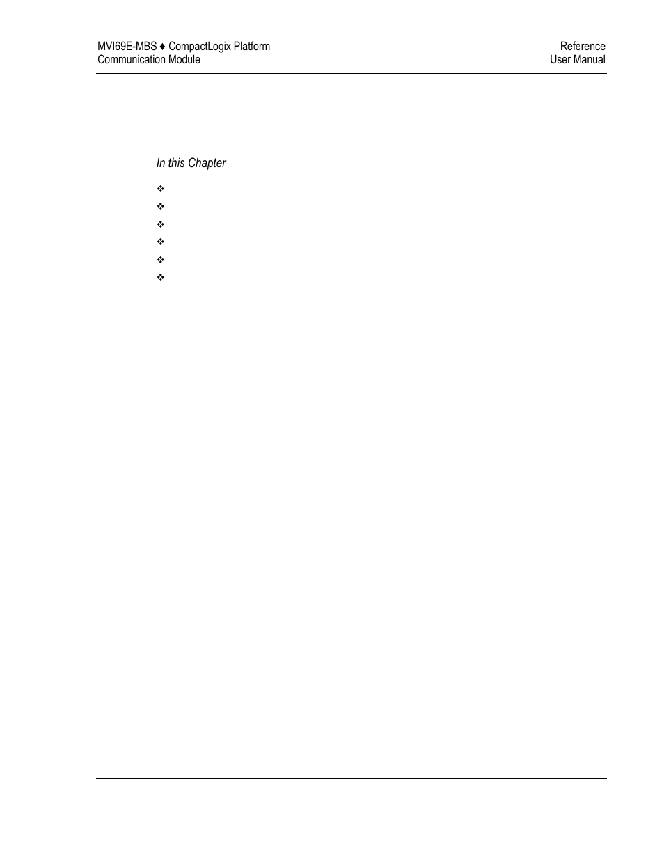Reference, 7reference | ProSoft Technology MVI69E-MBS User Manual | Page 111 / 162