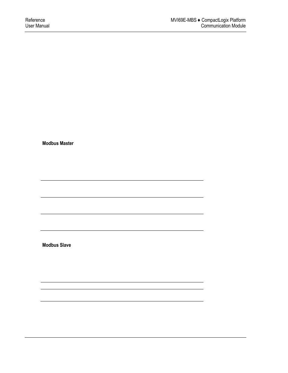 About the modbus protocol | ProSoft Technology MVI69E-MBS User Manual | Page 114 / 162