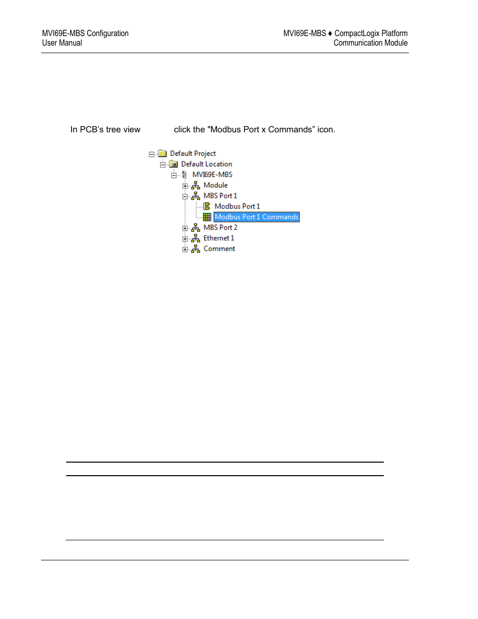 Modbus port x commands | ProSoft Technology MVI69E-MBS User Manual | Page 58 / 162