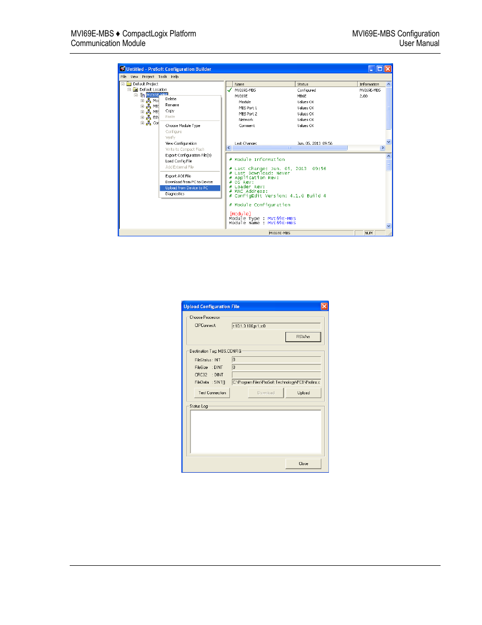 ProSoft Technology MVI69E-MBS User Manual | Page 65 / 162