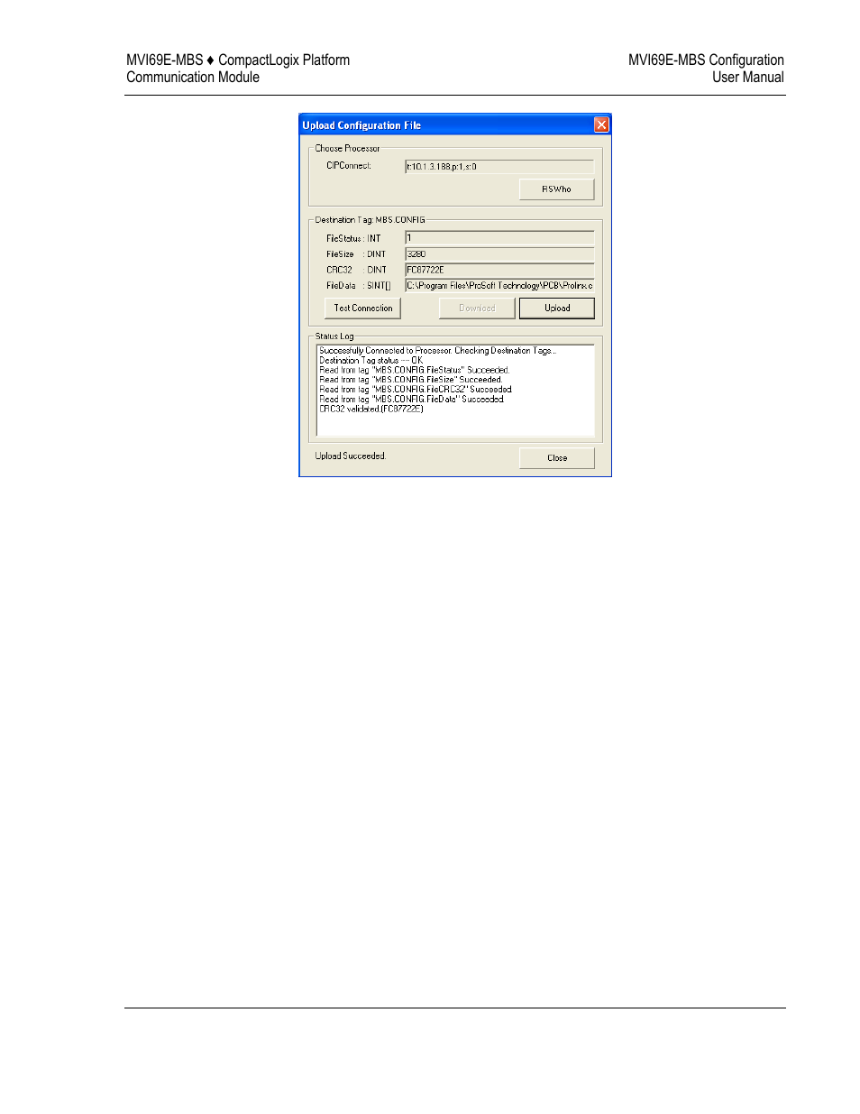 ProSoft Technology MVI69E-MBS User Manual | Page 67 / 162