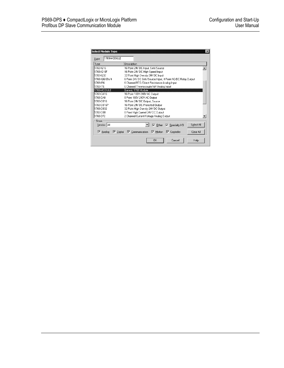 ProSoft Technology PS69-DPS User Manual | Page 39 / 108