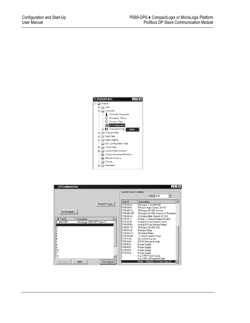 Rslogix 500 | ProSoft Technology PS69-DPS User Manual | Page 42 / 108