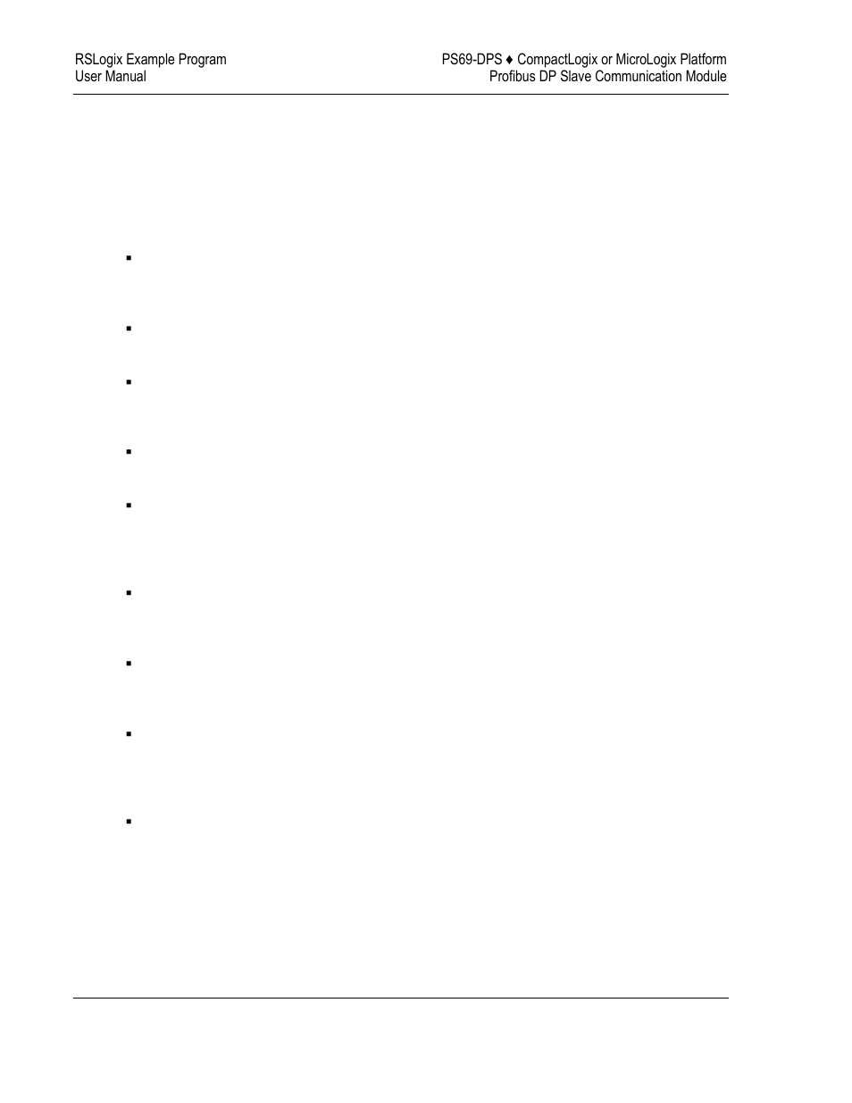 ProSoft Technology PS69-DPS User Manual | Page 52 / 108
