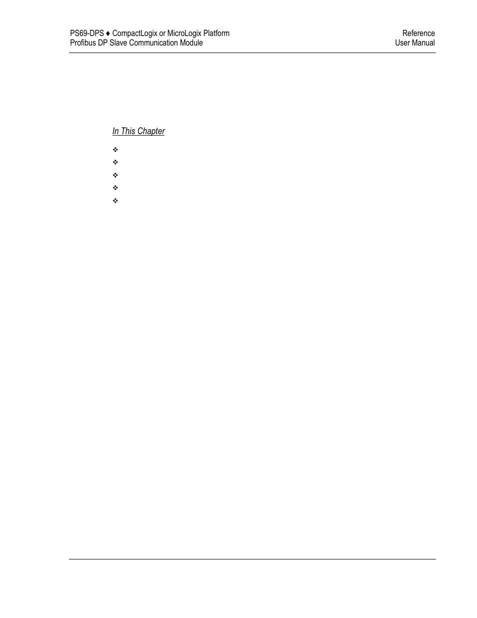 5reference | ProSoft Technology PS69-DPS User Manual | Page 61 / 108