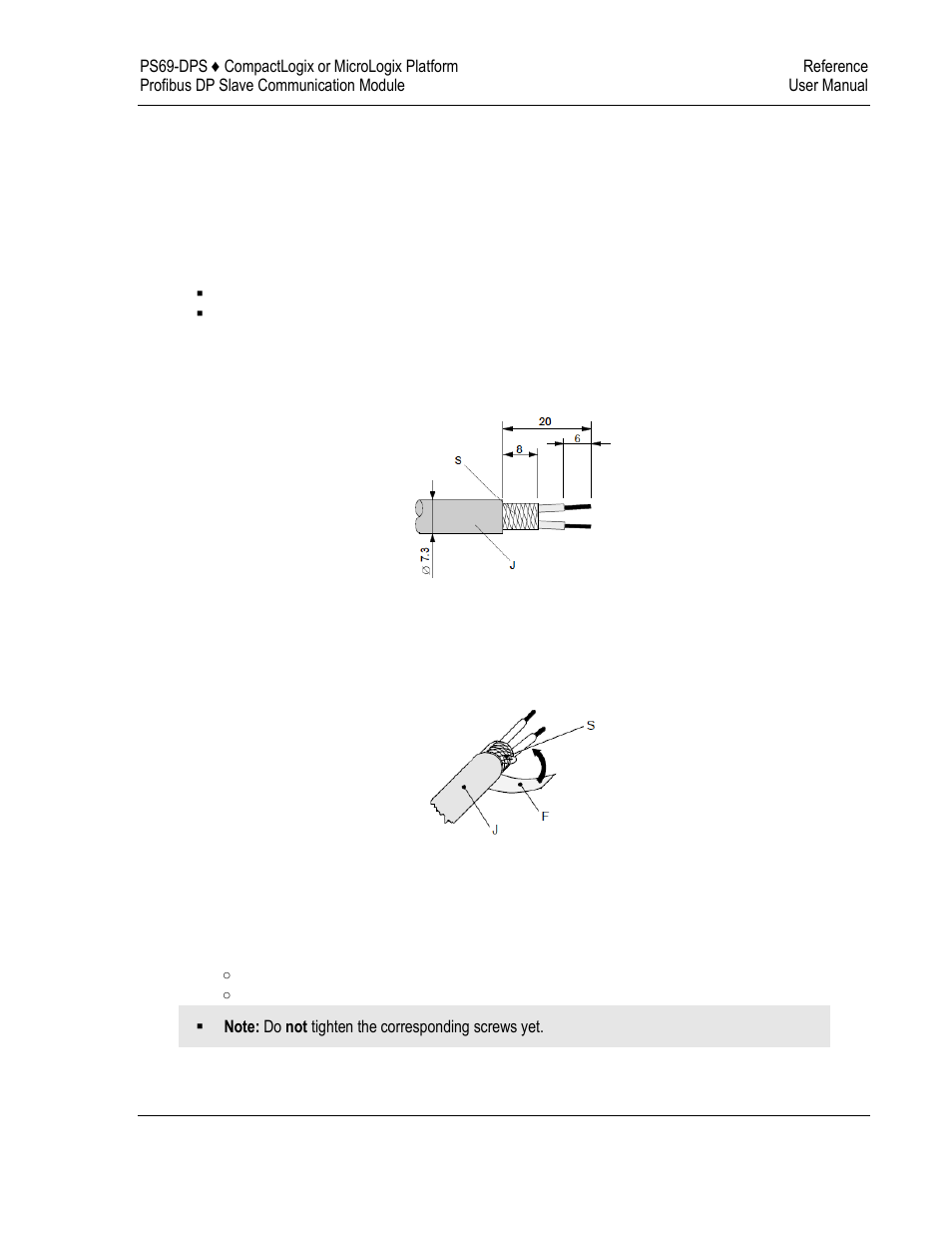 Constructing a bus cable for profibus dp | ProSoft Technology PS69-DPS User Manual | Page 99 / 108