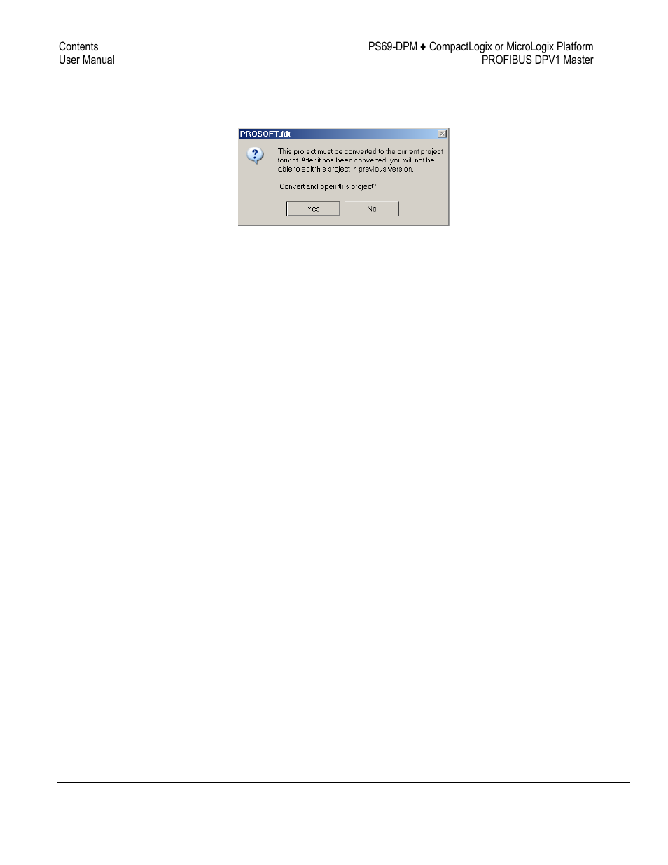 Prosoft.fdt (sycon.net) | ProSoft Technology PS69-DPM User Manual | Page 36 / 130