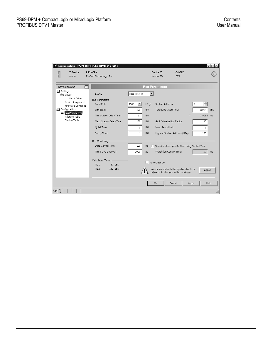 ProSoft Technology PS69-DPM User Manual | Page 39 / 130