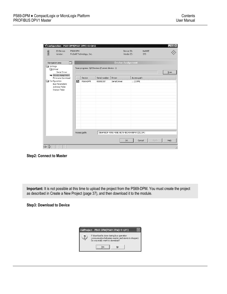 ProSoft Technology PS69-DPM User Manual | Page 49 / 130