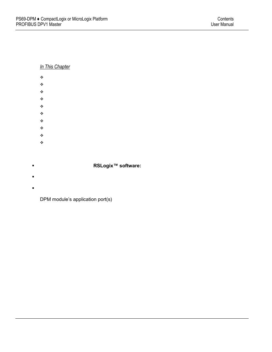 1start here | ProSoft Technology PS69-DPM User Manual | Page 7 / 130