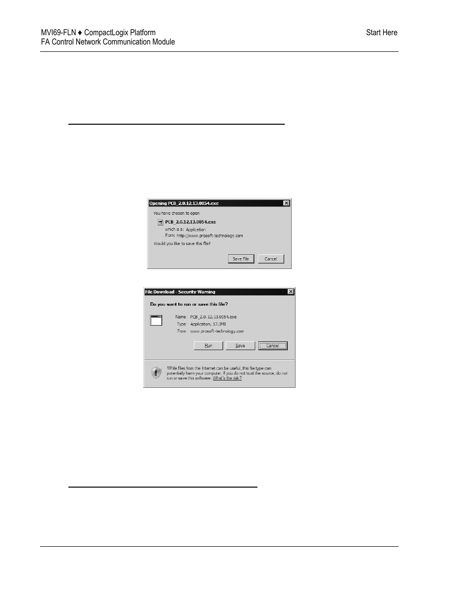 Install prosoft configuration builder software | ProSoft Technology MVI69-FLN User Manual | Page 12 / 137