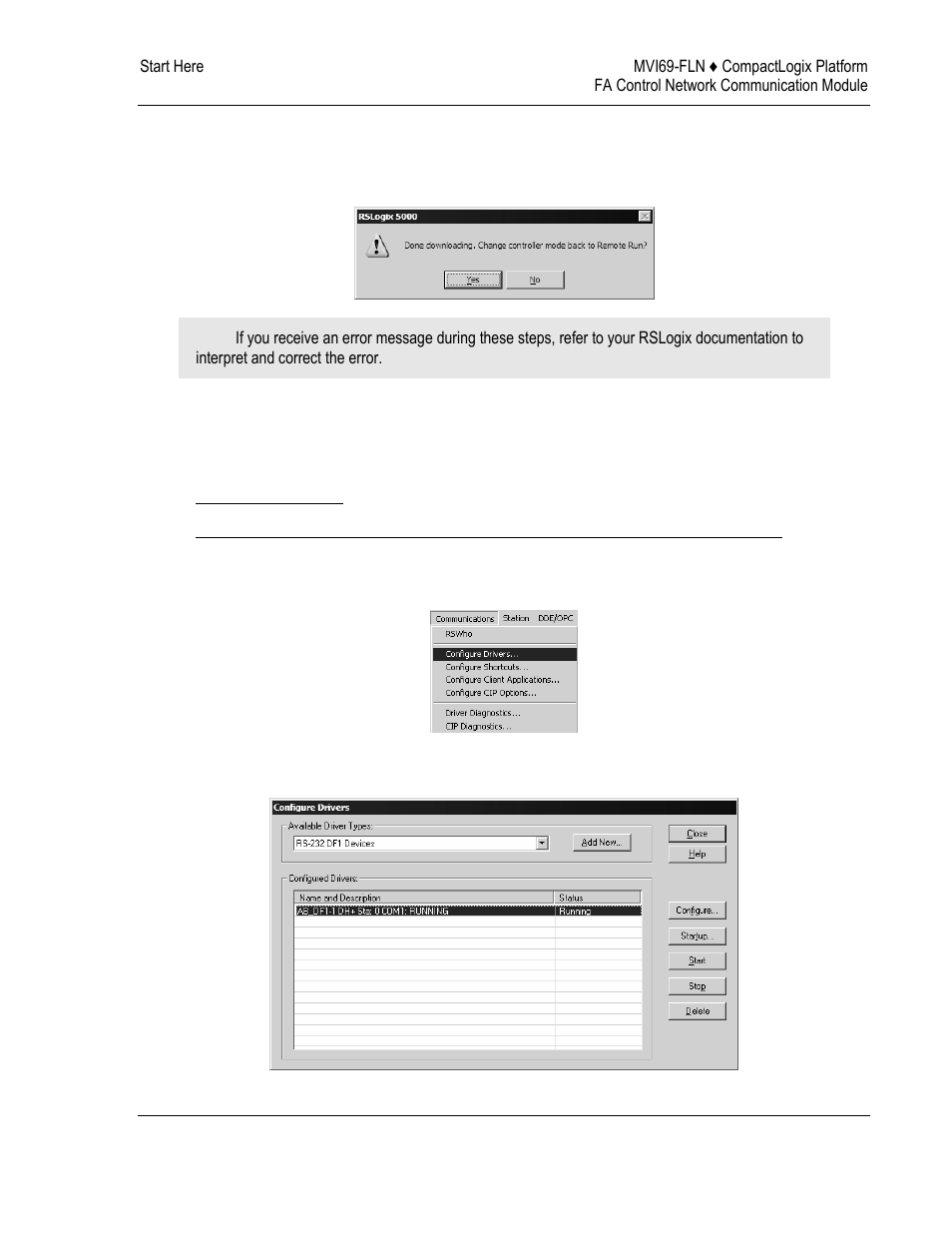 ProSoft Technology MVI69-FLN User Manual | Page 21 / 137