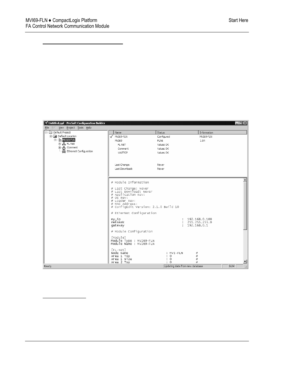 ProSoft Technology MVI69-FLN User Manual | Page 28 / 137