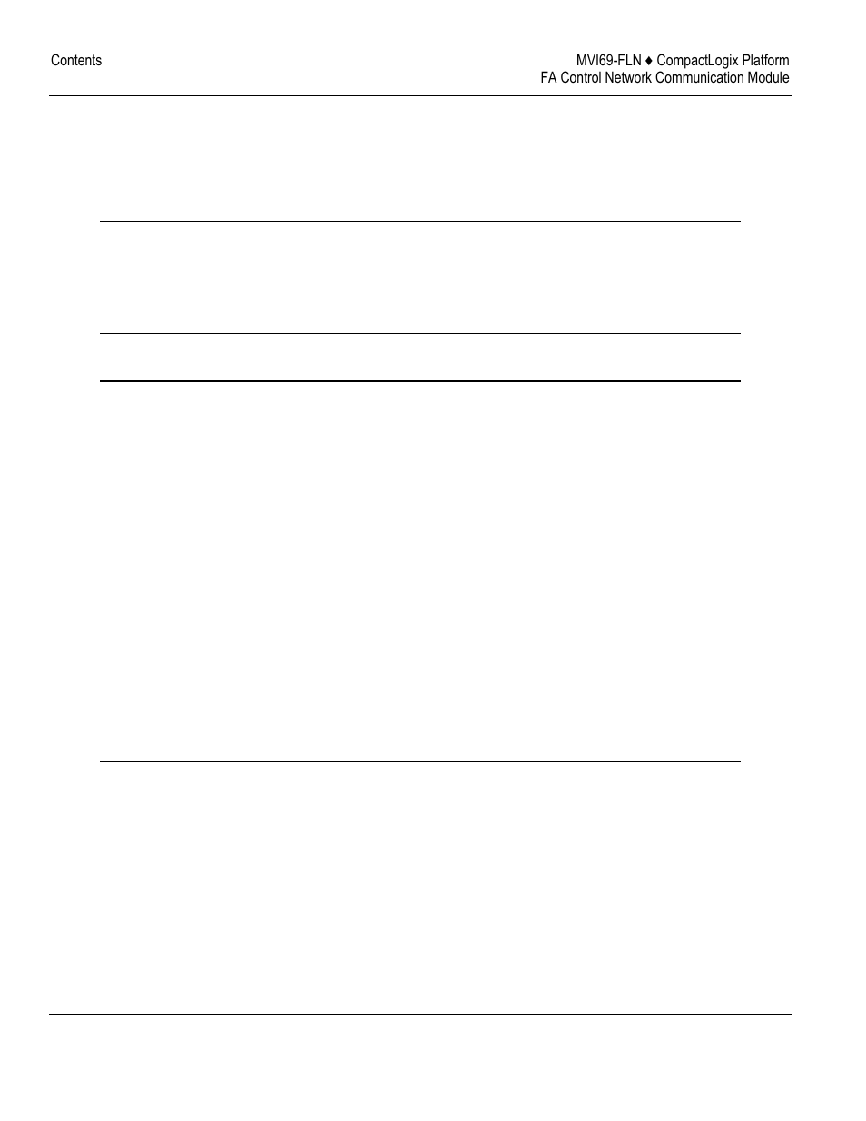 ProSoft Technology MVI69-FLN User Manual | Page 5 / 137