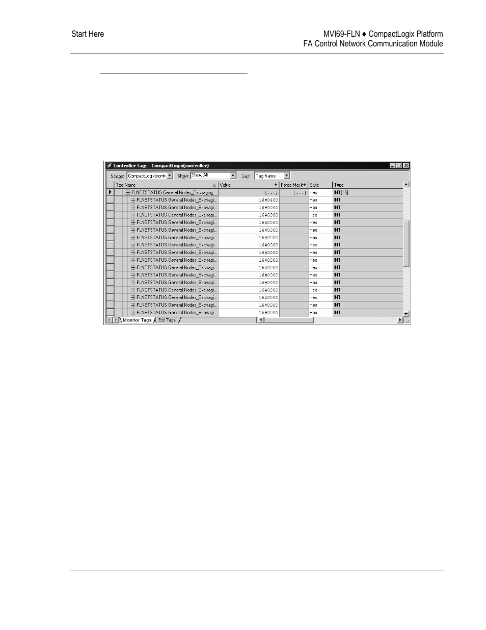 ProSoft Technology MVI69-FLN User Manual | Page 57 / 137