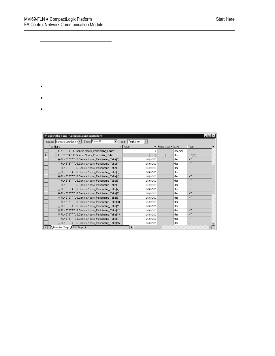 ProSoft Technology MVI69-FLN User Manual | Page 58 / 137