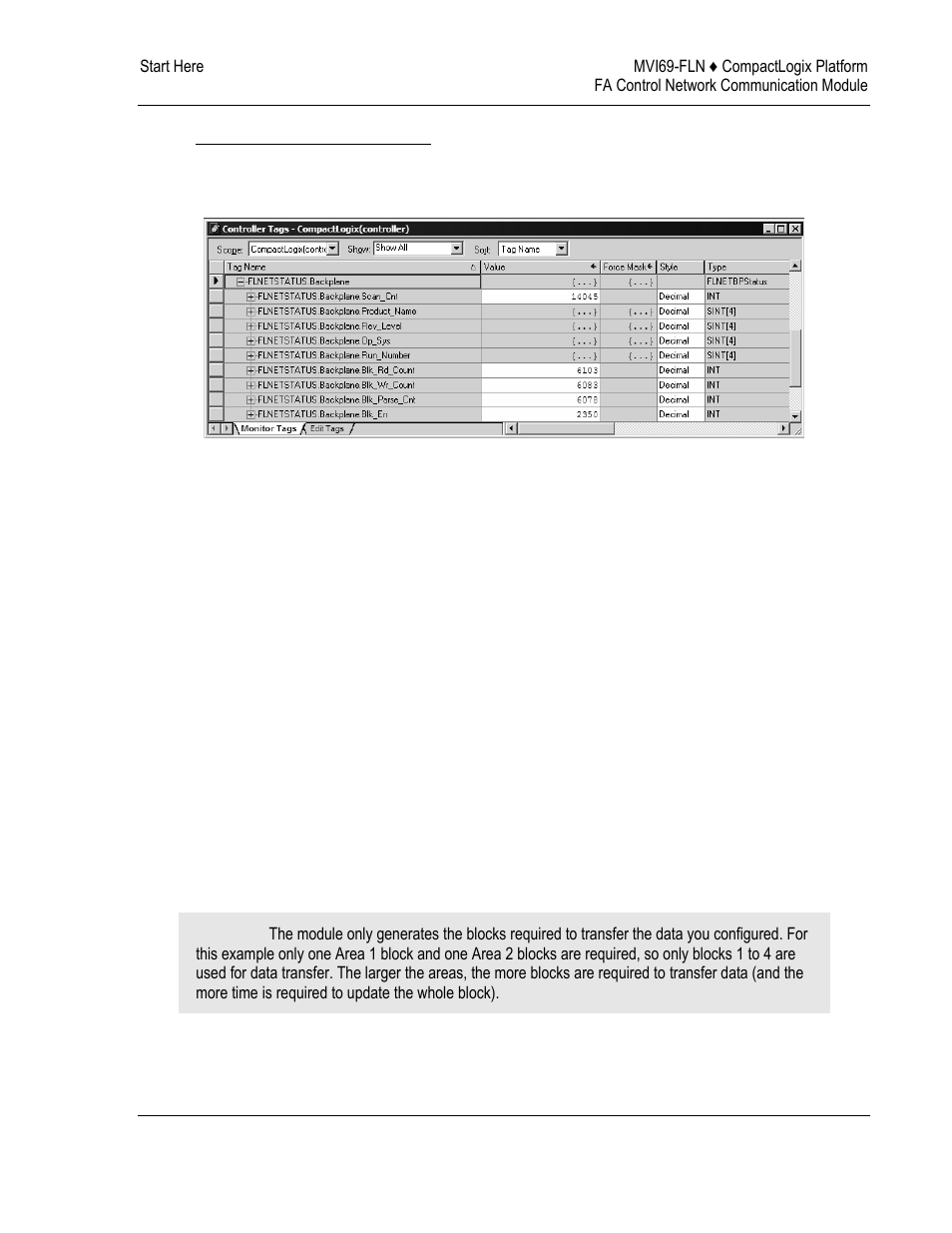 ProSoft Technology MVI69-FLN User Manual | Page 65 / 137