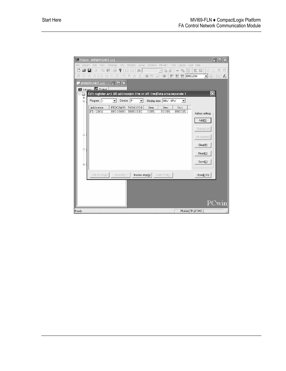 ProSoft Technology MVI69-FLN User Manual | Page 67 / 137