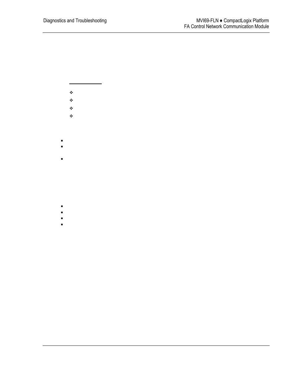 Diagnostics and troubleshooting, Basic ethernet, E 71) | 2 diagnostics and troubleshooting | ProSoft Technology MVI69-FLN User Manual | Page 71 / 137