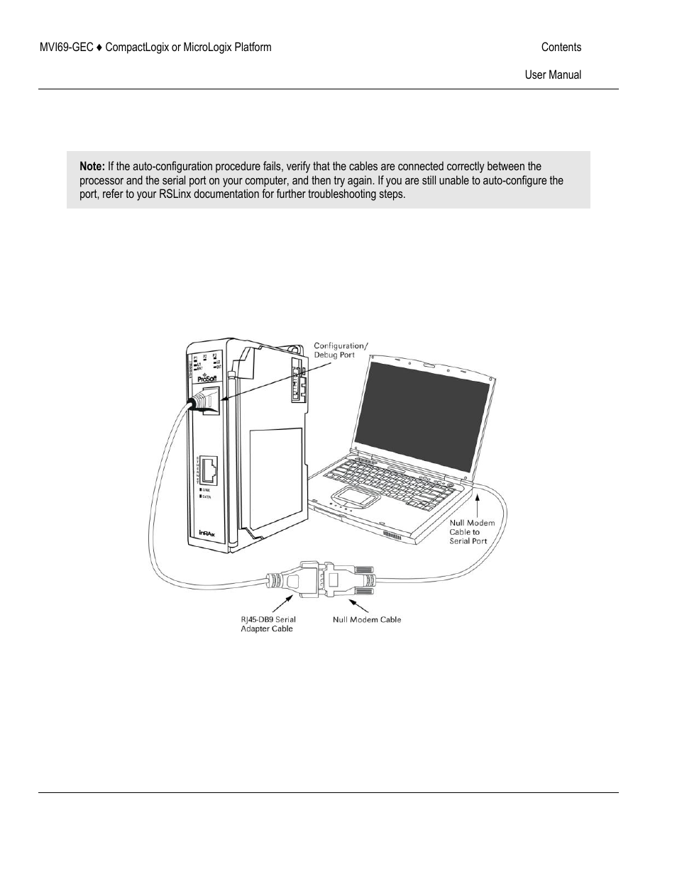 Connecting your pc to the module | ProSoft Technology MVI69-GEC User Manual | Page 17 / 86