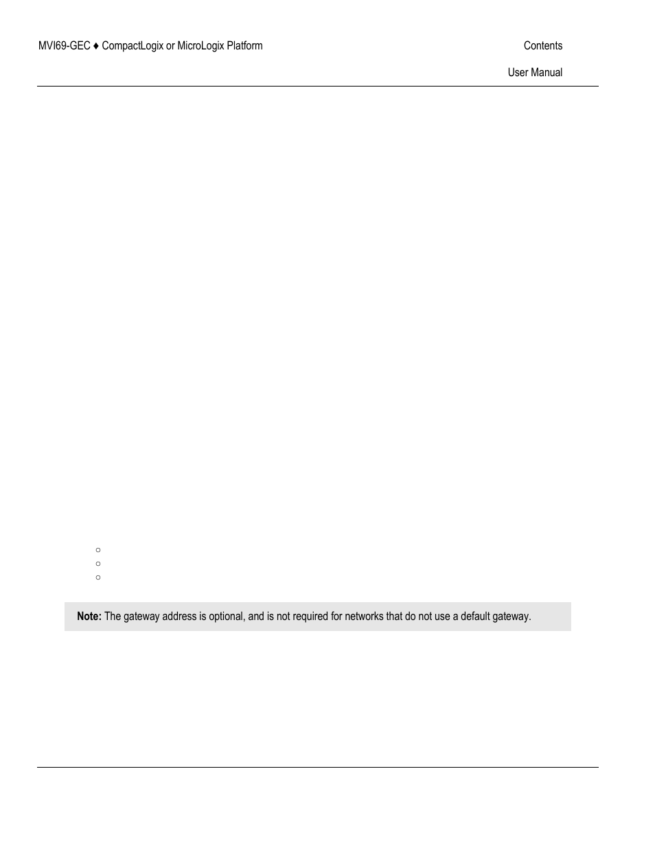 Ethernet configuration - mvi56e | ProSoft Technology MVI69-GEC User Manual | Page 23 / 86