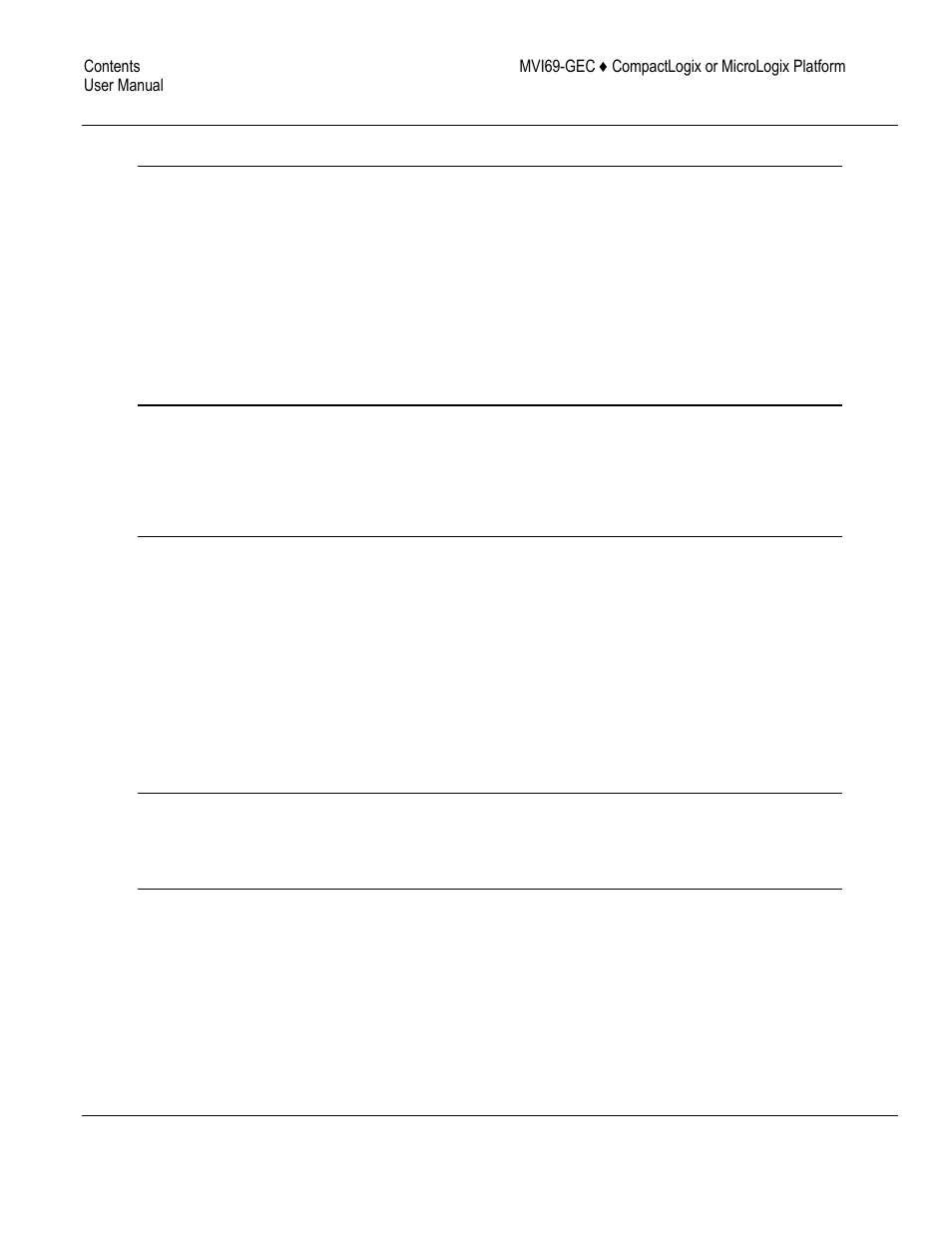 ProSoft Technology MVI69-GEC User Manual | Page 6 / 86