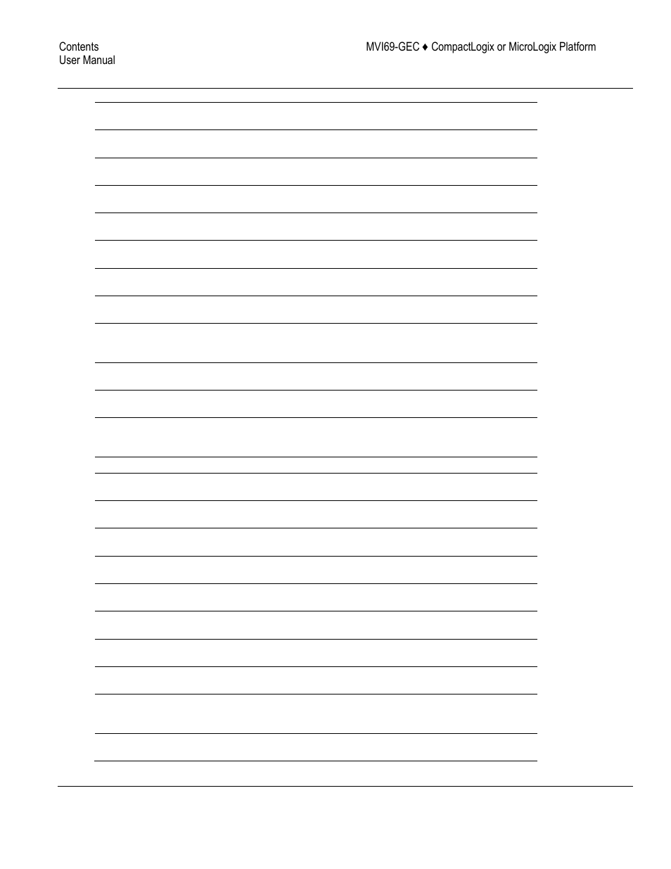 ProSoft Technology MVI69-GEC User Manual | Page 62 / 86