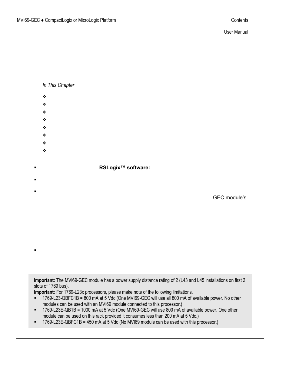 1start here | ProSoft Technology MVI69-GEC User Manual | Page 7 / 86